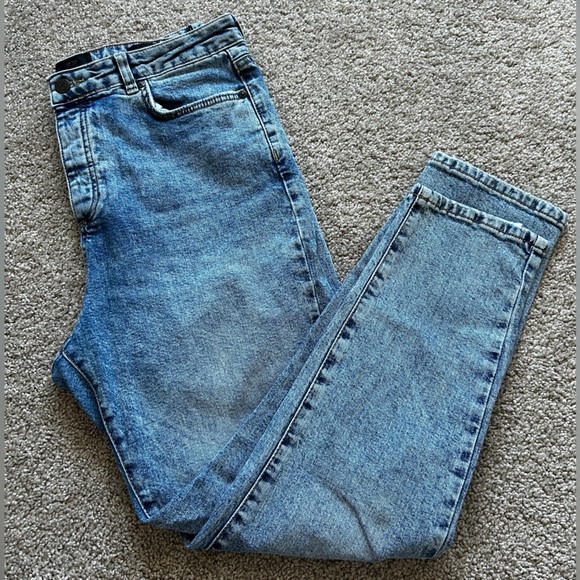 Tailor Made Denim Jean - High Rise Straight Leg (Ankle Length) - Picture 1 of 6